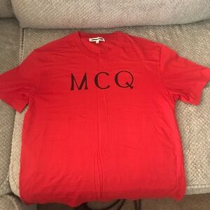 Alexander McQueen T-Shirt red MCQ